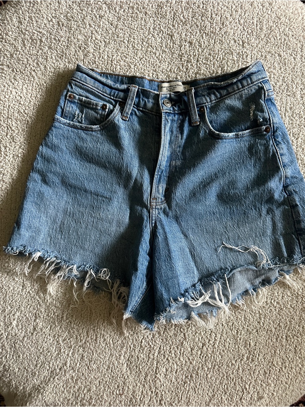 Abercrombie Dad Jean Shorts Curve Love